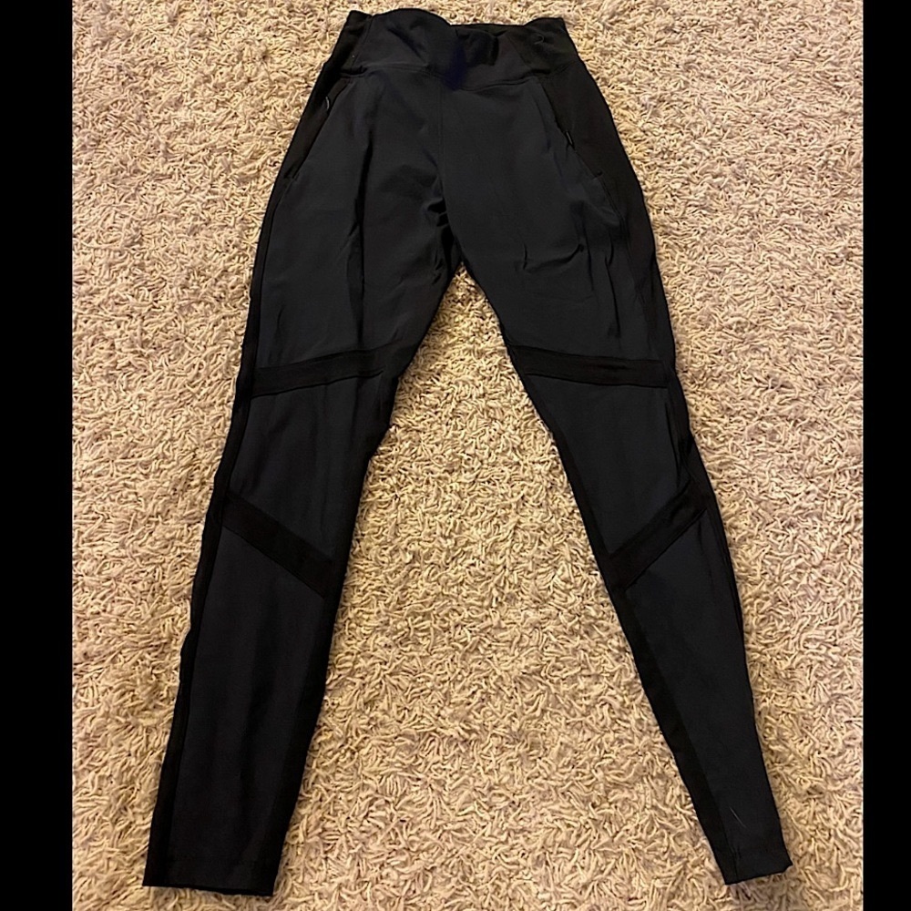 MOVING SALE! 
Athleta black and dark blue leggings